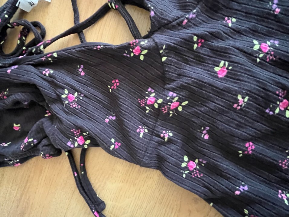 Koton mini desenli elbise - Görsel 3