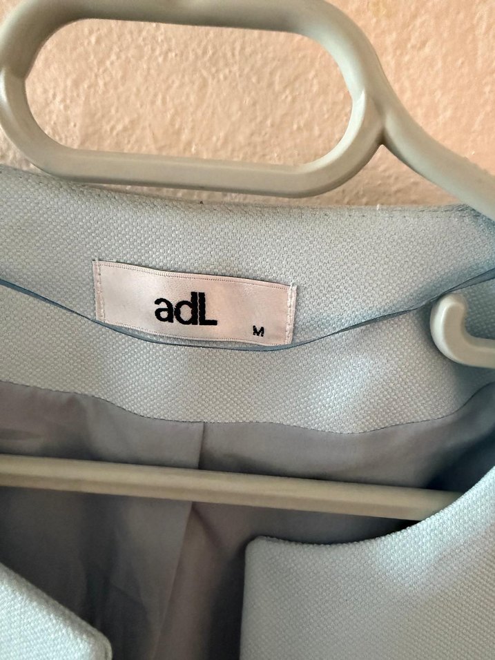 Gri Mini Kadın Blazer Ceket - Görsel 3