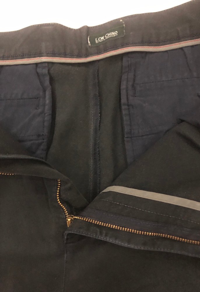 Erkek Siyah Kemerli Denim Pantolon - Görsel 2