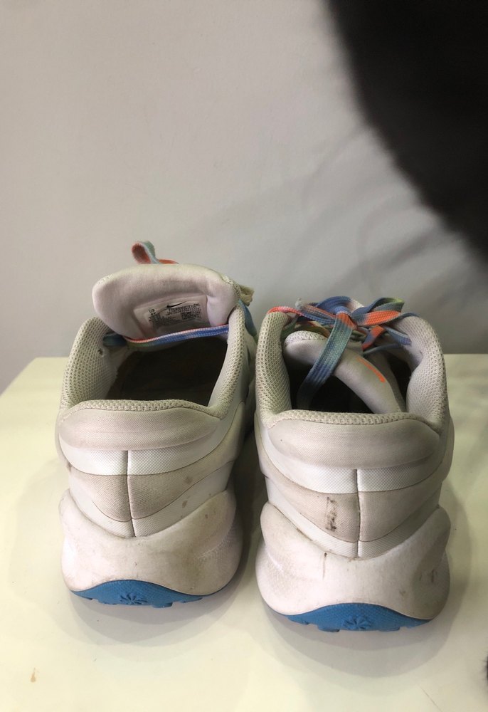 Kadın Beyaz Sneaker Tie-Dye Bağcıklı - Görsel 2