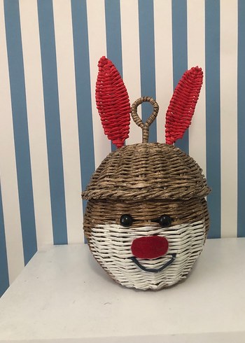 Renkli Kulaklı Sepet ve Saklama Kutusu - Görsel 3