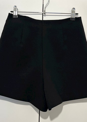 ZARA Siyah Mini Kadın Etek - Görsel 2