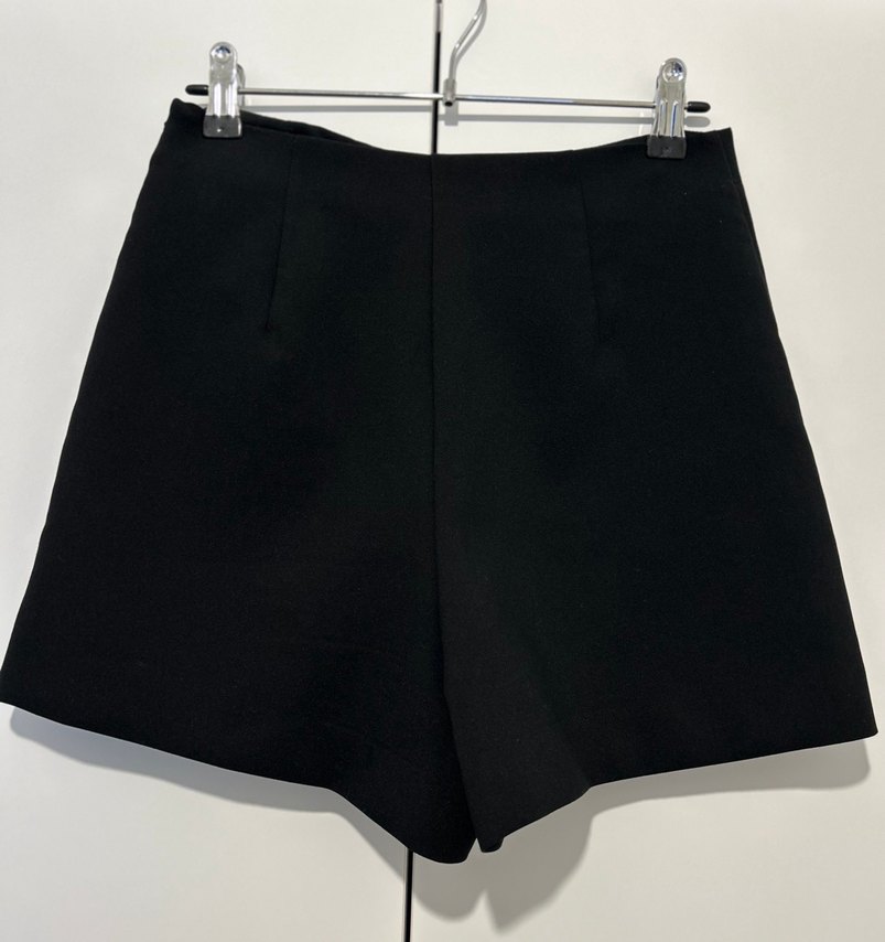 ZARA Siyah Mini Kadın Etek - Görsel 2