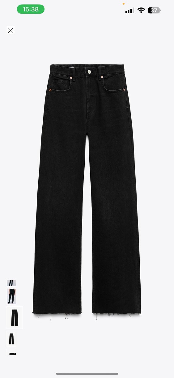 ZARA Siyah Jean - Görsel 3