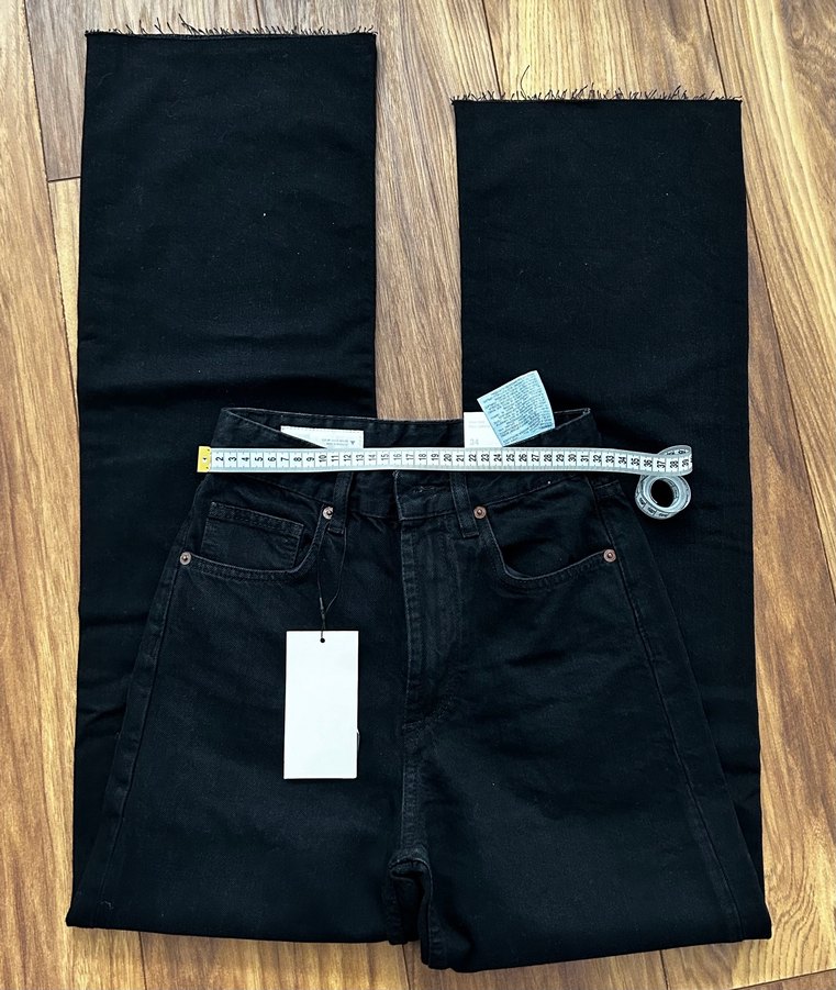 ZARA Siyah Jean - Görsel 5