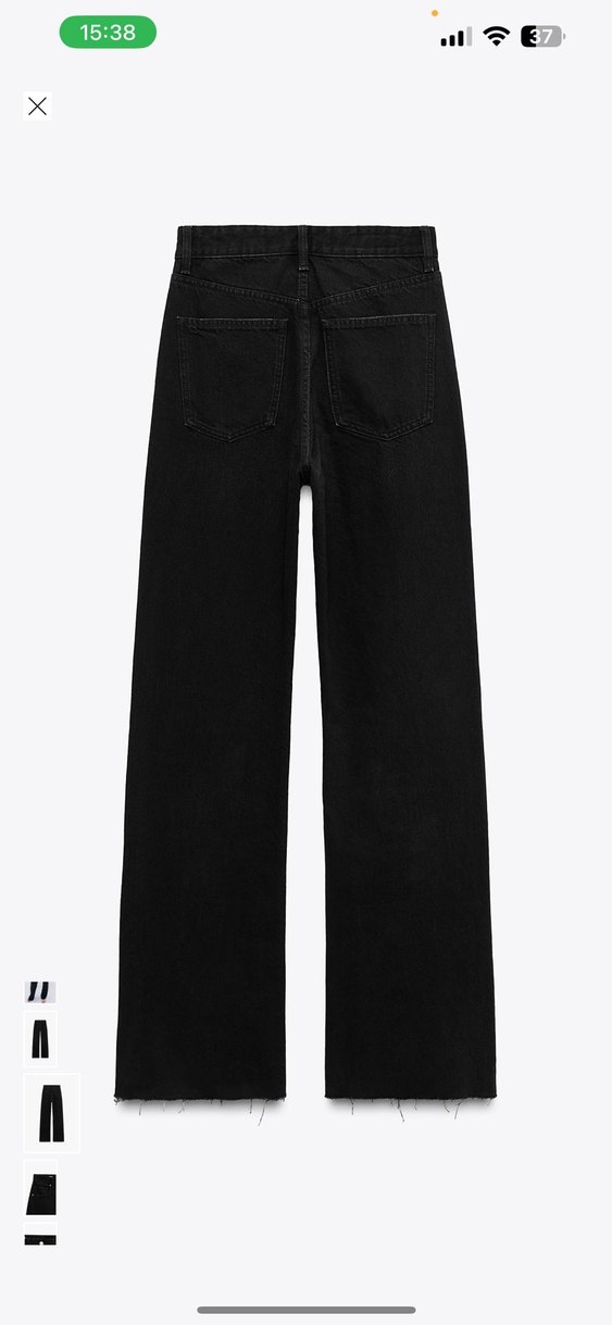 ZARA Siyah Jean - Görsel 2