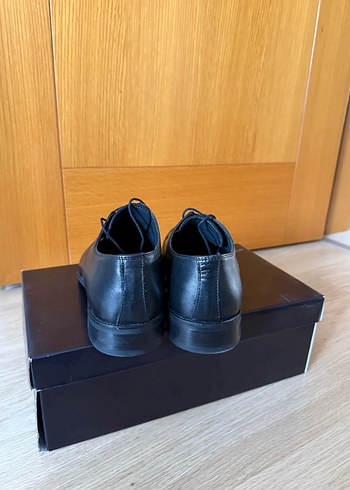 Siyah W Collection Deri Erkek Ayakkabı - Görsel 5