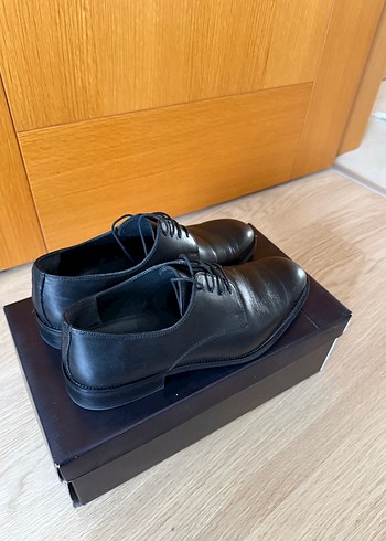 Siyah W Collection Deri Erkek Ayakkabı - Görsel 3