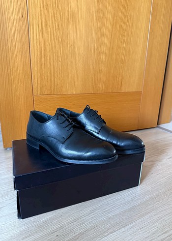 Siyah W Collection Deri Erkek Ayakkabı - Görsel 2