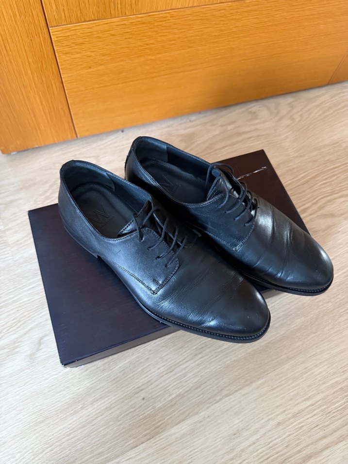 Siyah W Collection Deri Erkek Ayakkabı - Görsel 4