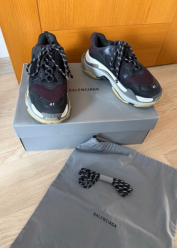 Balenciaga Triple S Erkek Sneaker - Görsel 6
