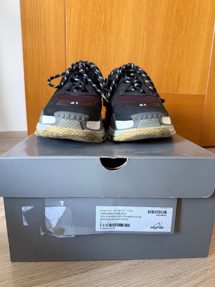 Balenciaga Triple S Erkek Sneaker - Görsel 4