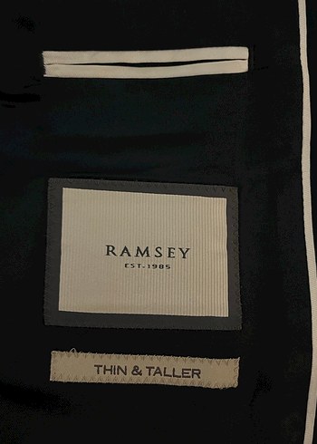 Laciverti Çizgili Erkek Ofis Takım Elbise Ceketi - Görsel 6