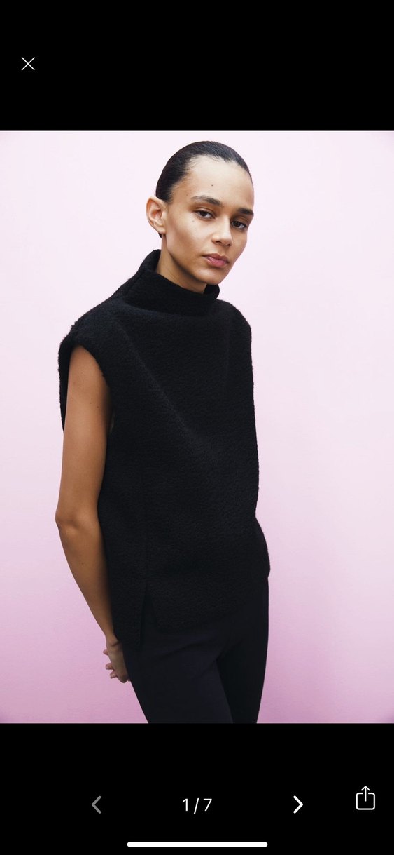 Zara tiftik dokulu süveter - Görsel 3