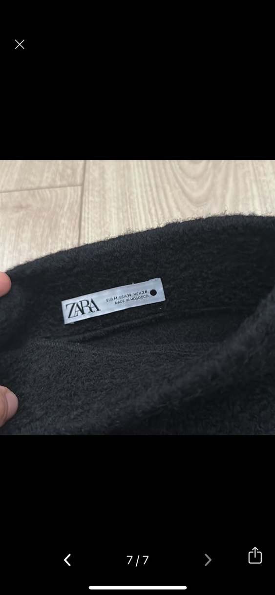 Zara tiftik dokulu süveter - Görsel 2