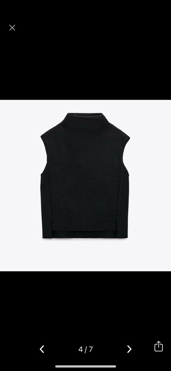 Zara tiftik dokulu süveter - Görsel 4