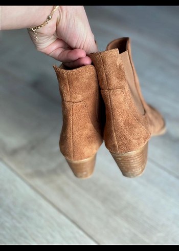 Kadın Süet Taba Bot - Görsel 4