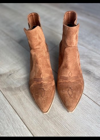 Kadın Süet Taba Bot - Görsel 2