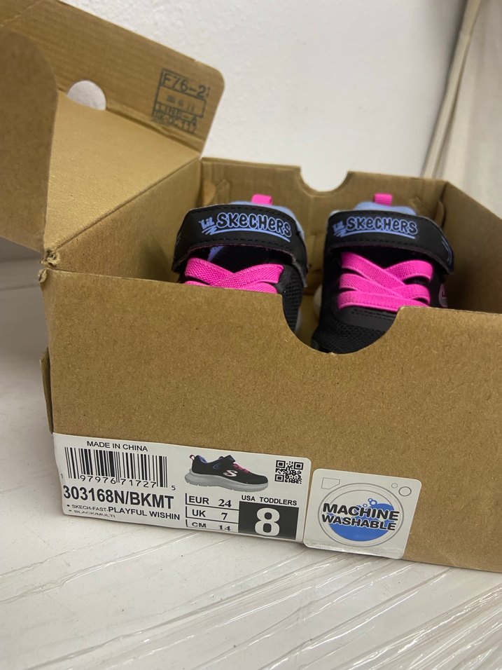 Skechers Kalitesi Cırt Cırtlı Konforlu Bebek/Çocuk Ayakkabısı 24 - Görsel 5