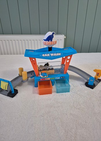 Disney Cars Dinoco Araba Yıkama Seti - Görsel 2