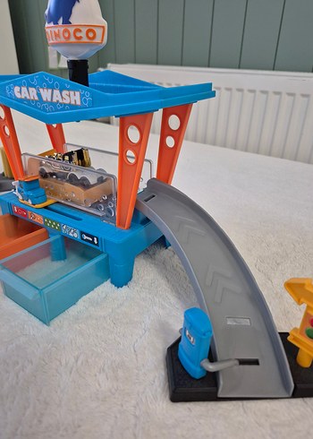 Disney Cars Dinoco Araba Yıkama Seti - Görsel 5