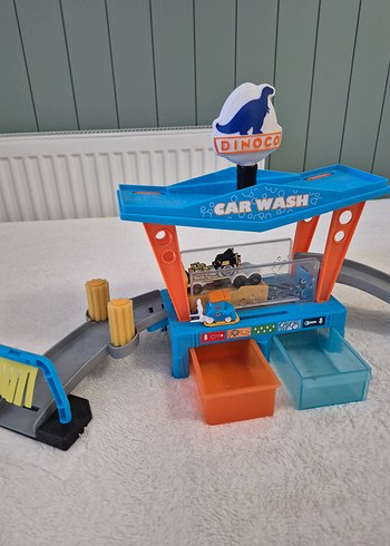 Disney Cars Dinoco Araba Yıkama Seti - Görsel 3