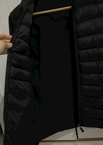 Siyah Fermuarlı Erkek Streetwear Mont - Görsel 3