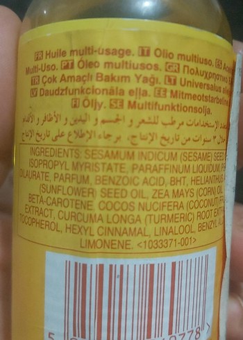 The Ayurveda Ritual Çok Amaçlı Yağ 150 ml - Görsel 4