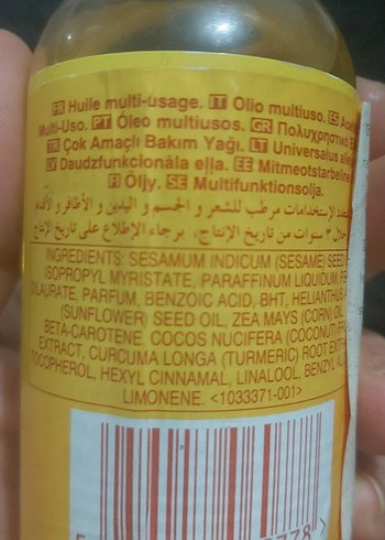 The Ayurveda Ritual Çok Amaçlı Yağ 150 ml - Görsel 3