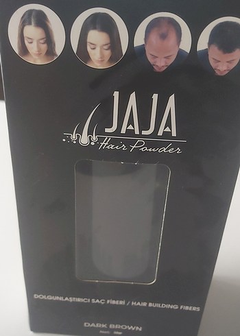 JAJA Siyah Saç Tozu - Görsel 2