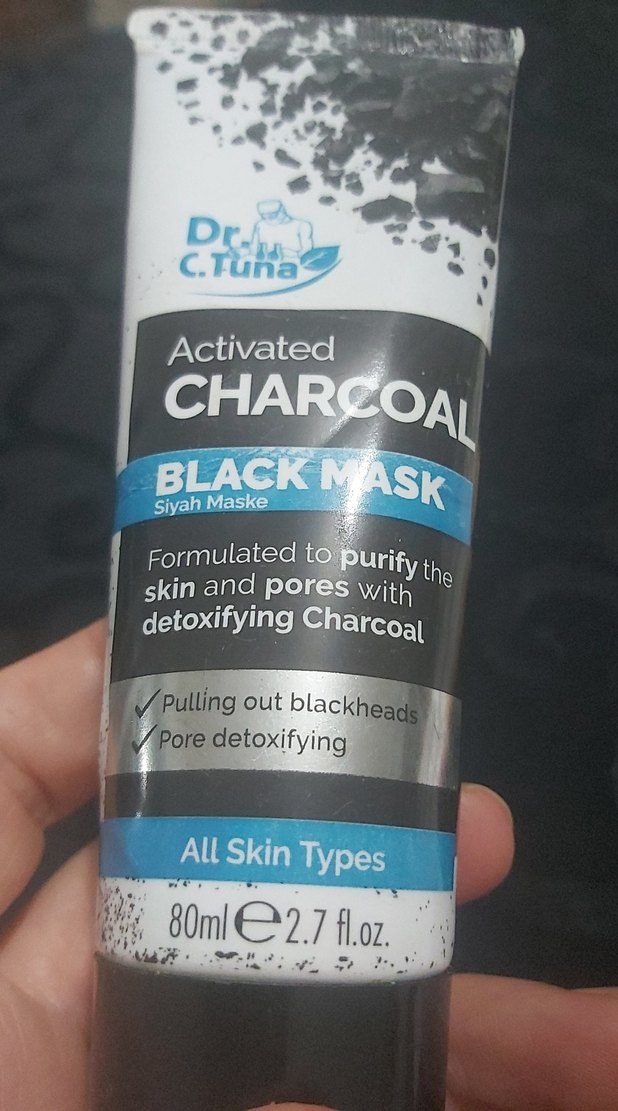 Dr. C. Tuna Aktif Karbonlu Siyah Maske - Görsel 3