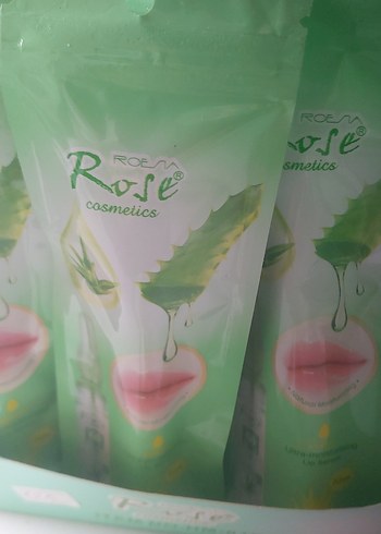 Yeşil Pastel Dudak Bakım serumu - Görsel 2