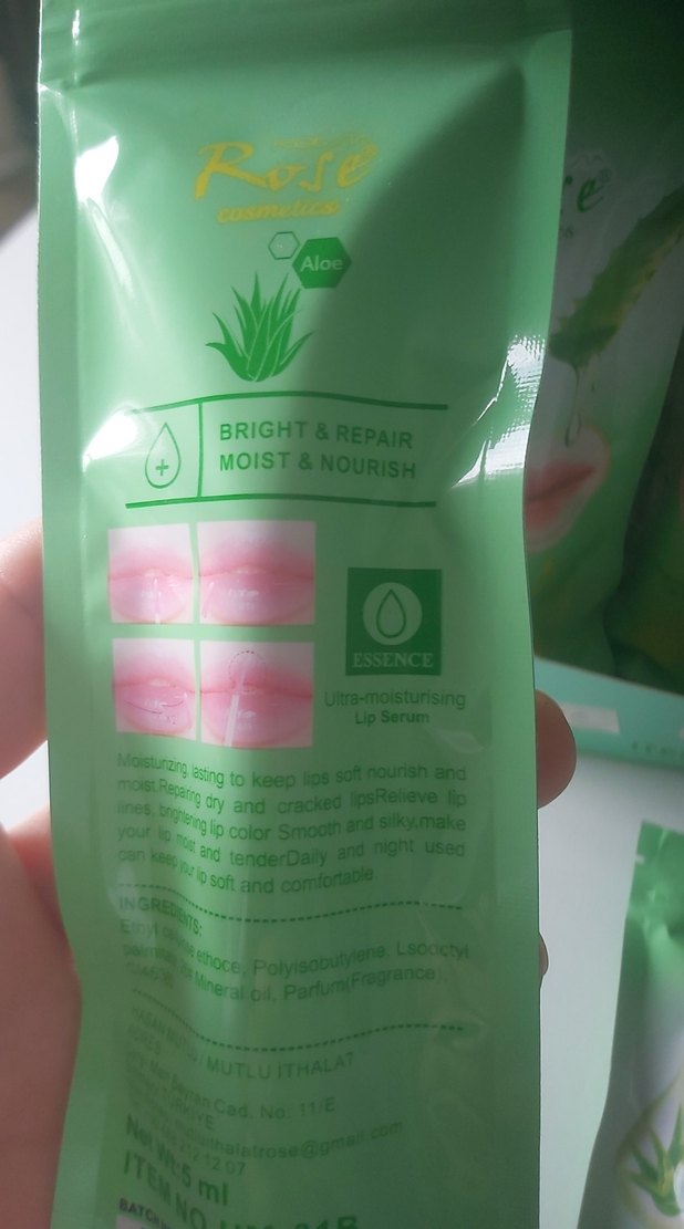 Yeşil Pastel Dudak Bakım serumu - Görsel 5