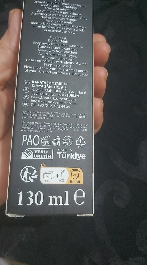 Zenix Profesyonel Siyah Maske - Görsel 5