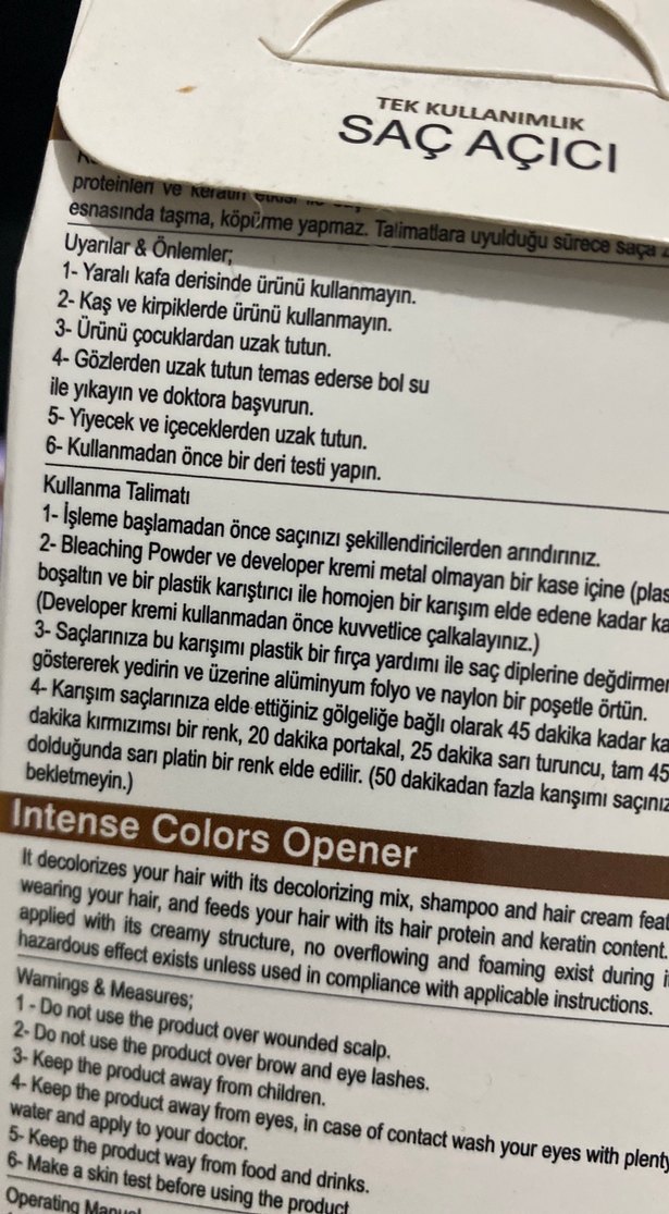 WELLOVE Profesyonel Yoğun Toz Açıcı Saç Boyası - Görsel 4