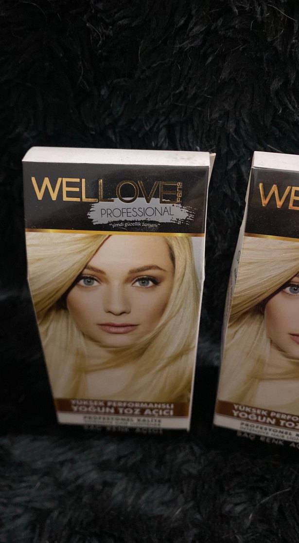 WELLOVE Profesyonel Yoğun Toz Açıcı Saç Boyası - Görsel 2
