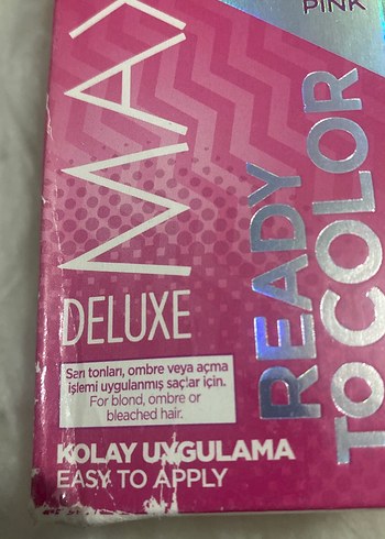 Yarı Kalıcı Pembe Saç Boyası - Görsel 2