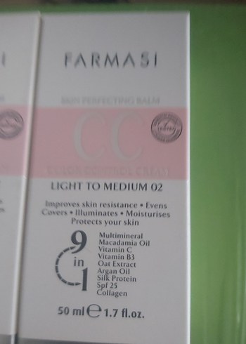 Farmasi Light to Medium CC Krem 50 ml - Görsel 2