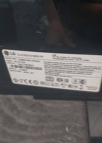 siyah LG Monitör ve POSSIFY Yazıcı - Görsel 5