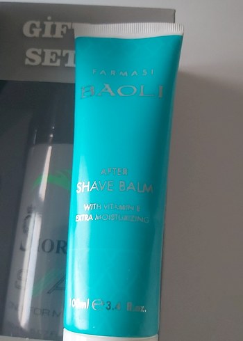 Erkek Bakım Seti - Traş Sonrası Krem ve Deodorant - Görsel 2