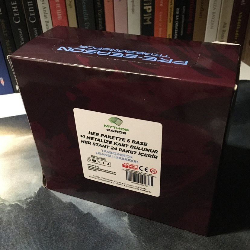 Trabzonspor Pre-Season 2025/26 Sıfır Tam Kutu + Sürpriz Kartlar - Görsel 2