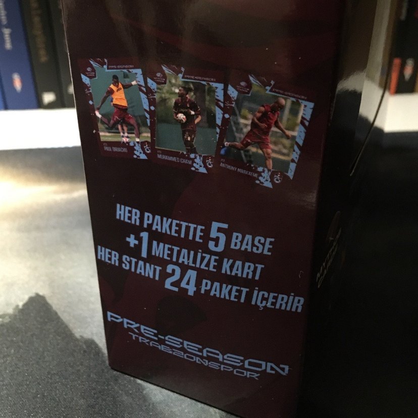 Trabzonspor Pre-Season 2025/26 Sıfır Tam Kutu + Sürpriz Kartlar - Görsel 3