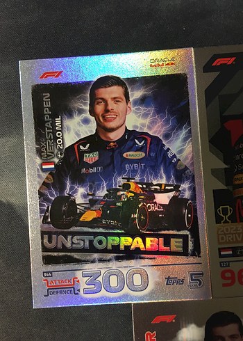 Max Verstappen Turbo Attax 2024 - Görsel 3