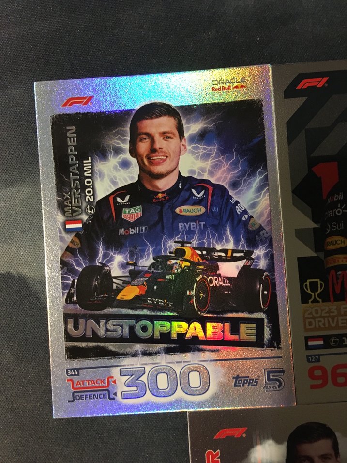 Max Verstappen Turbo Attax 2024 - Görsel 3