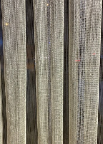 Altın Renkli Parlak Modern Tül - Görsel 2