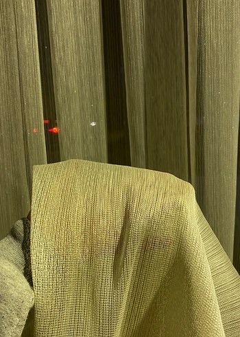 Altın Renkli Parlak Modern Tül - Görsel 3