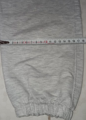 Gri Erkek Rahat Kesim Eşofman Altı - Görsel 7