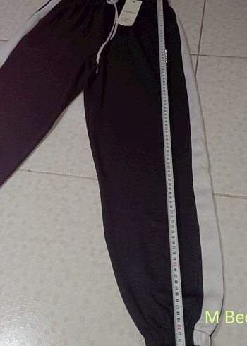 Gri ve Siyah Erkek Spor Eşofman Altı - Görsel 14