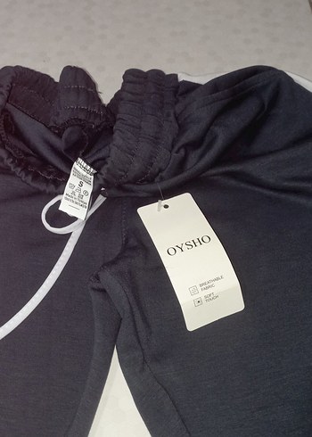 Gri ve Siyah Erkek Spor Eşofman Altı - Görsel 5