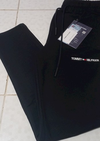 Tommy Hilfiger Siyah Erkek Eşofman Altı - Görsel 4